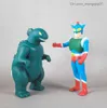 Pull Toys Crayon Shin Chan Filme de desenhos animados em torno de Toys Kamen Monster Modelo Japonês Ornamentos decorativos Toys Presentes infantis Z230814
