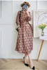 Casual Dresses Women's Shirt Dress High End 18mm Silk Long Sleeved Mid Length A-line Spring Autumn For Women 2023