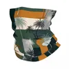 Halsdukar hawaii stil blad bandana nacke gaiter tryckt balaclavas wrap halsduk varm huvudbonka vandring unisex vuxen vindtät