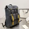 2023 Новый дизайнер рюкзак классический водонепроницаемый дизайн с большими возможностями переноски модниц рюкзак роскошный туристический пакет черный рюкзак мужские и женские сумки для двойников