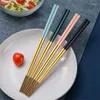 Chopsticks Portable Made of Thicked Steel 304 Bekväm extraktion Modern och minimalistisk lunchbestick