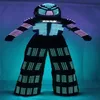 Robot LED Stilts Walker LED Light Robot Costume Clothing Event kryoman Costume led disfraz de robot3105