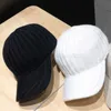 Ball Caps Осень и Зимняя корейская вязаная шляпа 2021 Новые дамы чистые шерстяные шерстя