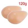 Forma piersi 2PCS Nude miękki silikon symulowany Waterdrop Fake Fake Mastektomia Profizs dla dorosłych produktów SM 230811