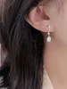 2023 Hot selling new product in Europe and America, minimalist style Aubao earrings s925 silver retro style earrings for women