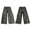 Jeans pour hommes Vêtements de mode Punk Y2k Streetwear Loose Wash Ripped West Workwear Dark Comfort Plus Taille pour hommes 230810