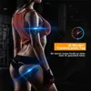 Kernbauch -Trainer EMS Electric Muscle Stimulator Home Fitnessstudio Equimal USB wiederaufladbare Fitness -Massage Bauchtrainer Körper Schlankung Massagebaste 230811