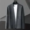 Maglioni maschili a colori solidi cardigan casalinghi maglione di moda streetwear sueter hombre los hombres abrigos 230811