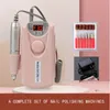 Professional Electric Nail Drill Set - USB Rechargeable, Acrylic Nail File, Bits & More - Perfect for Manicure & Pedicure!