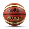 Ballen gesmolten basketbalbal officiële grootte765 pu materiaal hoogwaardige buiten indoor match training mandbol topu 230811