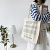 Evening Bag Canvas Shoulder Bag Fairy Tales Print Daily Shopping Students Books Thick Cotton Cloth Handbags Tote For Girls 230810