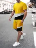 Men's Tracksuits Fashionable Short Sleeve Shorts Sets Embrace The Ultimate Summer Wardrobe Fashion Cloth