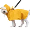 犬のアパレルペットドッグレインコートのための小さな大きな犬の防水ジャケットビッグドッグレインコート服コーギーハスキーシュナウザーパグラブラドール3XL 230810