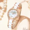 Andere horloges Beimu Stone Dames Kwarts Alloy Band Fashion Elegant Waterproof Exquisite for 230811