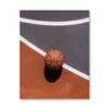 バスケットボールコートスポーツキャンバスペインティングフィットネスウォールアートノルディックポスターとプリント壁の写真ティーンルームスタジアムの装飾ギフト