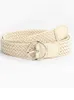 Belts Vintage Knitted Round Pin Buckle Women Belts 2022 Casual Summer Bohemian Woven Wasit Strap Dress Jeans Wide Belts