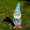 Decorative Objects Figurines Garden Friend Gnome Outdoor Garden Gnome Friend Funny Resin Garden Statue Cute Craft Garden Decoration Birthday Gift 230810