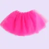 أعلى جودة حلوى اللون الأطفال tutus skirt dance فساتين لينة tutu dress تنورة الباليه 3 طبقات الأطفال pettiscirt ملابس wcw690zz