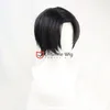 コスプレウィッグスYuuta Okkotsu Wig Anime jujutsu Kaisen Black Short Cosplay Hair hat耐火ハロウィーンパーティーマンウィッグ無料ウィッグキャップ230810