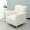 Stuhl Deckt mit Festkörperwanne CLUB -Sesselabdeckung Stretchneigung Rückenbezug weicher kleiner Sitzsofa für Zuhause