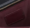 10A Classic Hight Leather Leather Wallet Wallet Bag مع صندوق مصمم فاخر محفظة للسيدات حامل بطاقة الائتمان النقية 018