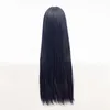 Cosplay Wigs Anime Hyuga Hinata Straight Hair Neat Bang Cosplay Wigs Free Wig Cap 230810