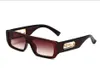مصمم العلامة التجارية مصممة شمسية عالية الجودة نظارة شمسية الرجال نظارات النساء شمس الزجاج UV400 عدسة للجنسين 85