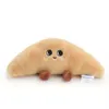 Animaux en peluche en peluche 7-20cm Aliments Dessert en peluche Série Fromage Toast Pain Bookies Biscuits en peluche