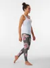 Pantalon actif aquarelle Blossoms Blossoms Dark Leggings Gym pour les femmes Fitness pour femmes