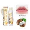 Baume à lèvres à écran solaire SPF 30 UVA Protection Lèvres hydratant pastèque Coconut Banane Flavour incolore