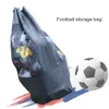 Balls Football Equipment Bag Basketball Volleyball Big Ball Mesh pesado malha de grande capacidade armazenamento 230811