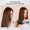 Image Hair Imprinting Imprinting Ferro - 5 piastre per raddrizzamento dei capelli, struggini divertenti - strumento caldo per capelli per il festival artistico