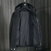 Winter 2023 Herfst Mannen Down Parka Witte Eendendons Zip Jassen Capuchon Zakken Man Slanke Jassen YRF23004 Kledingstuk