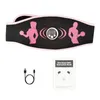 Kärnbuktränare Abdominal Trainer Vibration Slimming Belt Ems Muscle Stimulator Toning Bälten Abdomen Arm Leg Midja träning Hem Fitness Hastighet 230811