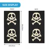 Bandanas Harlock Vintage 3d Print Bandana Neck Gaiter Windproof Face Scarf Cover Women Men Skull Skeleton Headband Tube Balaclava