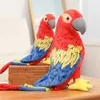 Stuffed Plush Animals Simulation Plush Stuffed Doll Wild Animals Birds Dolls for Children Toy Decoration R230810