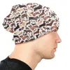 Basker Dachshunds eller korvhundar Bonnet Beanie Knitting Hat mode unisex vuxen kawaii wiener valp vinter varma skallies mössor mössor