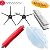 Cleaning Cloths Original Roborock S7 Maxv Hepa Filter Detachable Rubber Main Brush Vibration Mop Silicon Side Brush Accessory Robotic Parts 230810