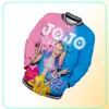 Anime JoJo Siwa Jaqueta de beisebol impressa 3D Homens Men Men Menço Bomber Streetwear Hip Hop Casual Tracksuit Harajuku Sorto Hoodie8307080