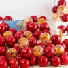 Decoration 40/20Pcs Pomegranate Red Confetti Balloons Wedding Globos Birthday Valentine's Day House New year Decorations