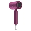 Hair Dryers Dryer with Diffuser Ionic Blow Professional Portable Accessories for Women Curly Purple Home Applian 230812