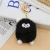 Keychains lanyards domme schattige hamster sleutelhang haarbal poppen sieraden ornamenten sleutelring zacht speelgoed hanger pluxh tas accessoires mooi cadeau