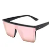 Designer Large Frame One-piece New Trend Anti Ultraviolet Ocean Piece road bike Sunglasses sun cycling glasses giant poc retro