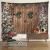 Tapestres de árvore de Natal decoração de tapeçaria parede pendurada tecido hippie tecido de tapeçaria grande estética decoração decoração decoração r230812