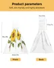 Other Home Textile Sunflower Plant Watercolor Painting Hand s Kitchen Bathroom Hanging Cloth Quick Dry Soft Absorbent Microfiber 230812