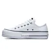 Designer canvas schoenen heren dames dikke bodem platform casual schoenen Lente en herfst conversitys Klassieke zwart-witte hoge top lage comfortabele converse schoenen