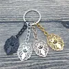 Keychains Samoyed Key Chains Fashion Pet Dog Bijoux Trendy Car Keychechain Sac Courbeille pour femmes hommes