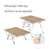 Camp Furniture Naturehike Mdf Portable Folding Table Cam Lift Lightweight Aluminum Alloy Picnic Coffee Outdoor Drop Delivery Sports Dhlom