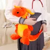 Оптовая милая двойная голова Dragon Plush Toy Children's Game Playmate Holiday Gift Machine Machine Cormoration