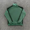 Jackets masculinos roxos bordados bordados tiras de tira de jaqueta verde homens homens 1 moda casacos awge Outerwear Top 230811